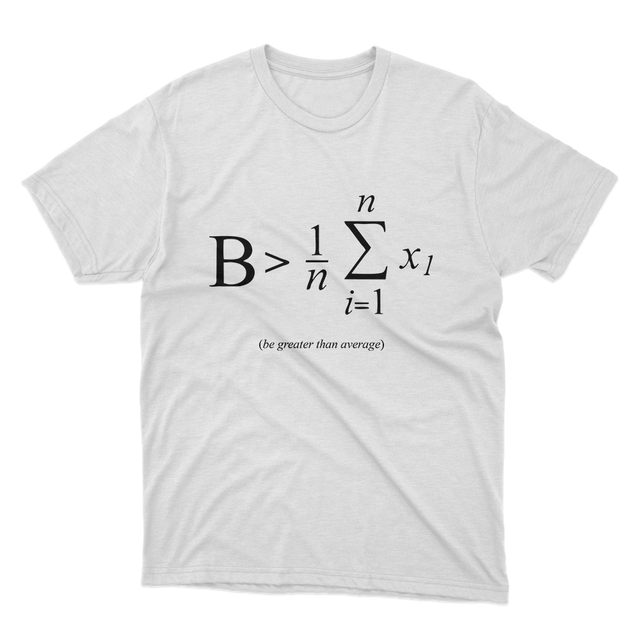 Nerd Math Funny White T-Shirt 