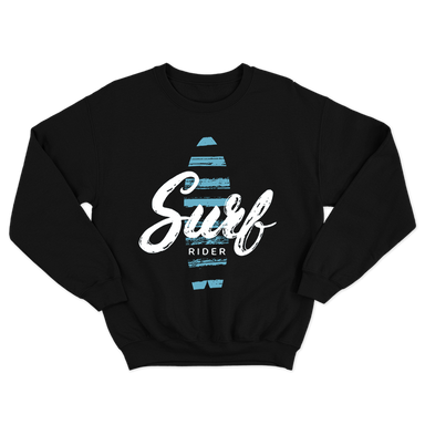 Surf Rider Black Sweatshirt