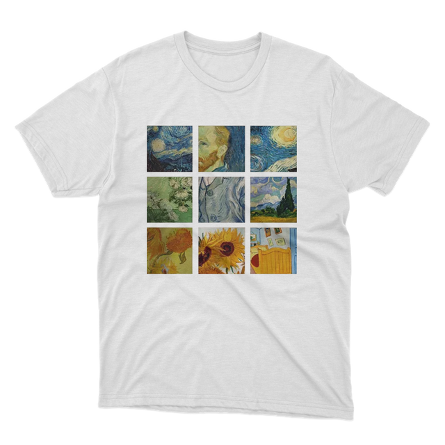 Vincent van Gogh Paintings Aesthetic White T-Shirt