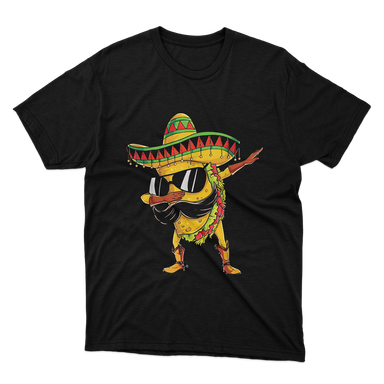 Cinco de Mayo Festival Dabbing Taco Black T-Shirt