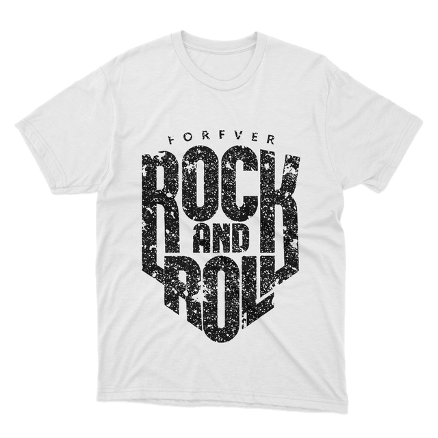Angry Music For Happy People Rock N Roll Black T-Shirt | Fan Made Fits