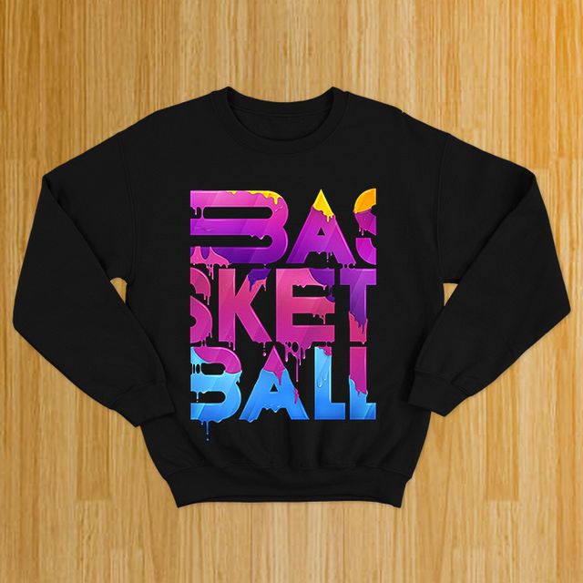 Basketball Black Sweatshirt