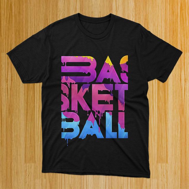 Basketball Black T-Shirt