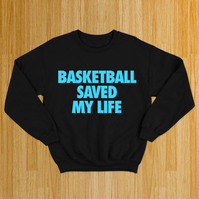 Basketball Saved My Life Black Sweatshirt