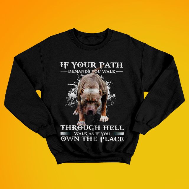 If Your Path Demands You Black Sweatshirt