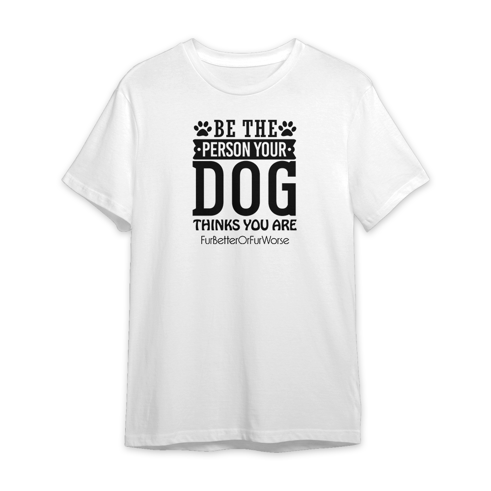 Dog Person White Shirt Fan Made Fits