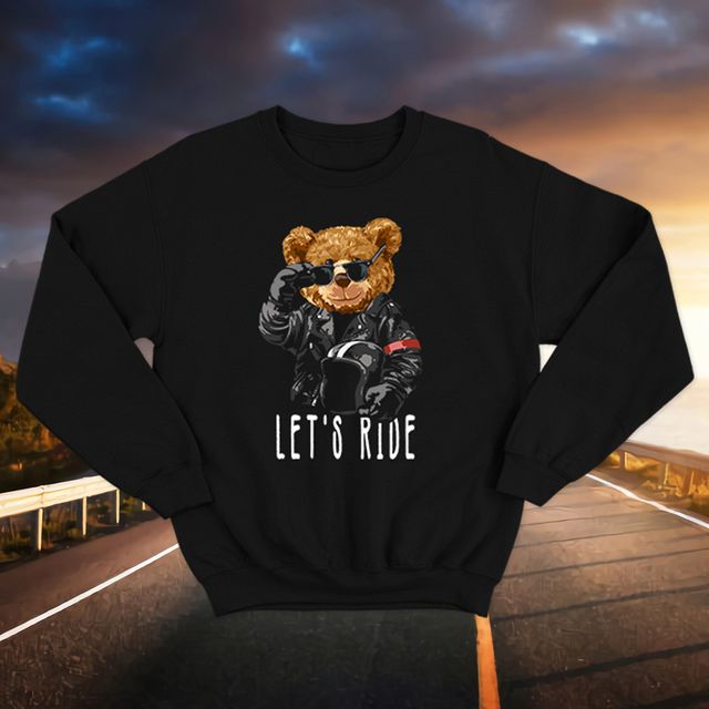 The Ride Motorcycle Washed Sweatshirt