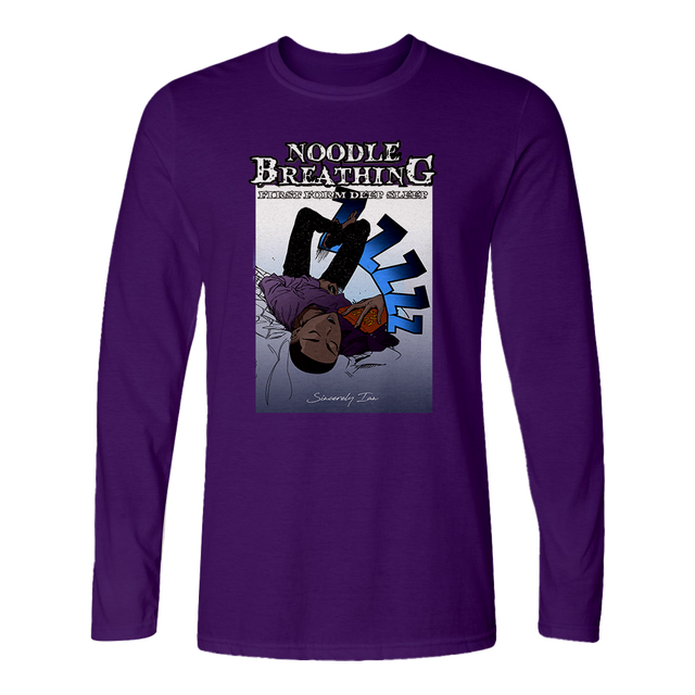 Noodle Breathing 1st Form: Deep Sleep Purple Long Sleeved Shirt