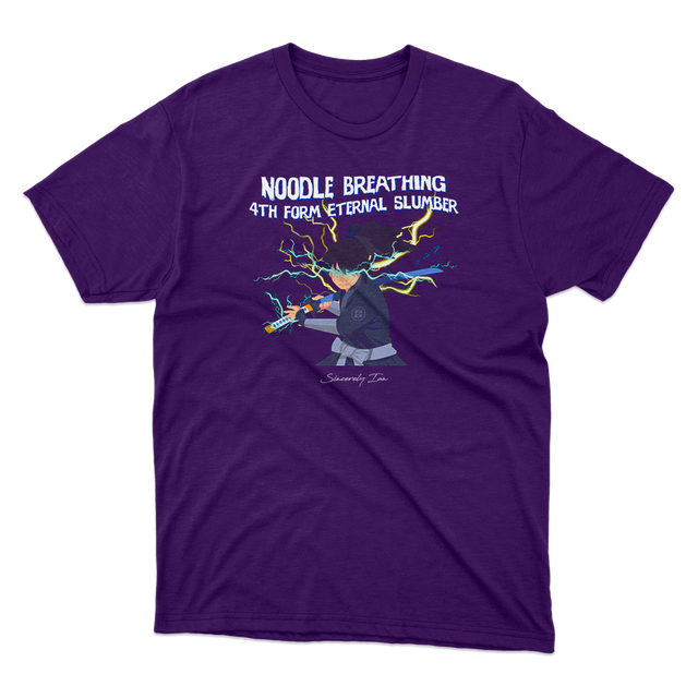 Noodle Breathing 4th Form: Eternal Slumber Purple T-Shirt