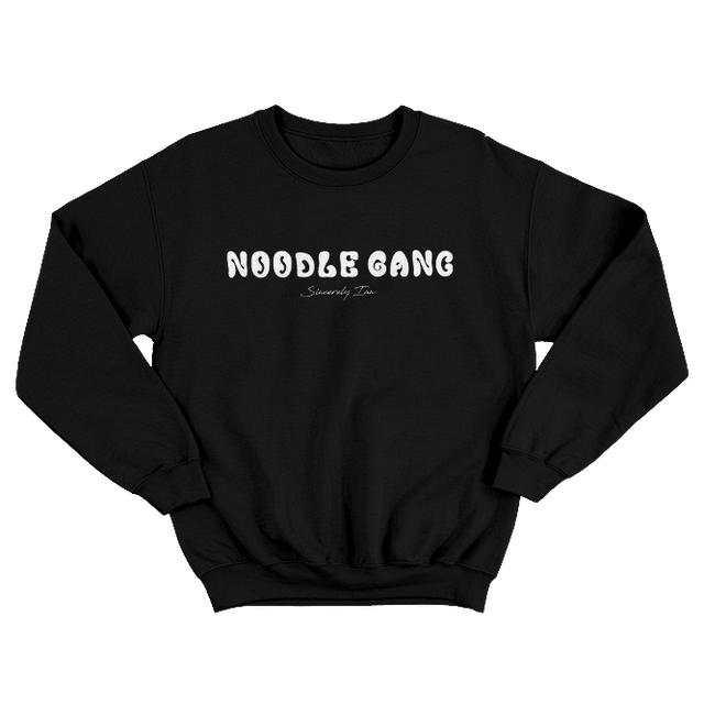 Noodle Gang Black Sweatshirt