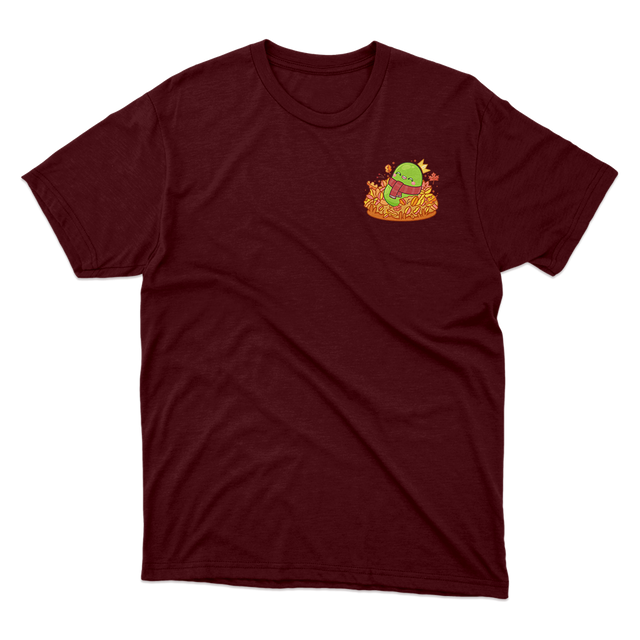 Fallin' Bean Pocket Maroon T-Shirt
