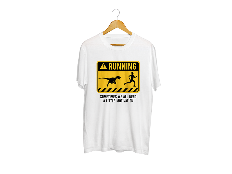 United Runners Club White Running T-Shirt image 1