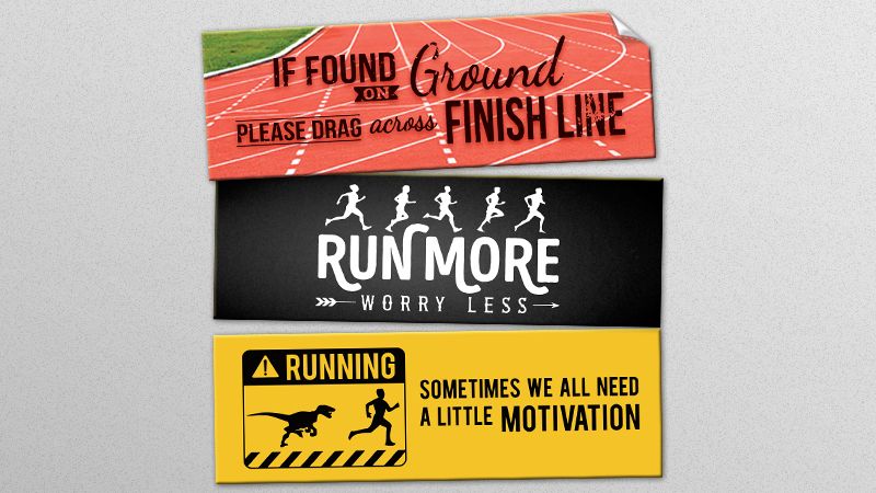 United Runners Club Sticker Pack image 1