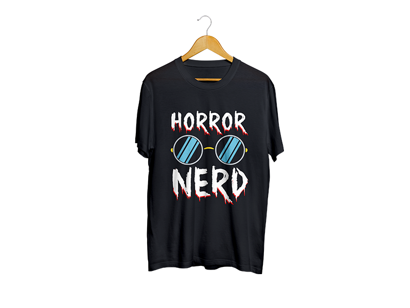 Horror Fans United Black Exclusive T-Shirt image 1