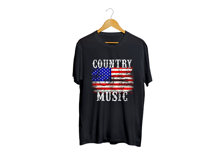 United Country Fans Black Exclusive T-Shirt image 1