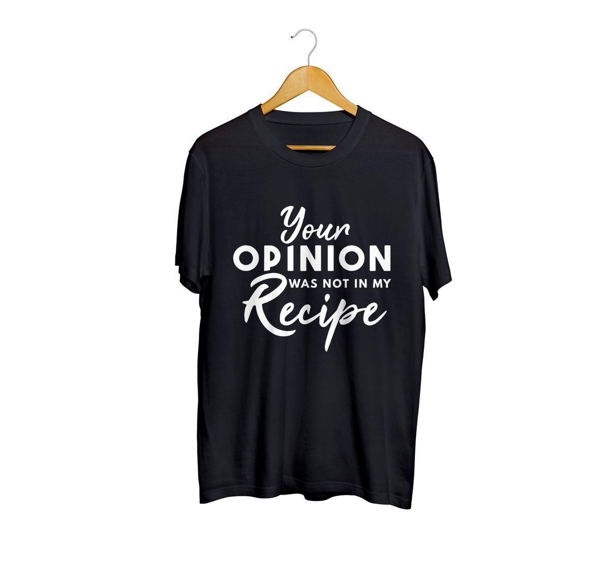 We Heart Cooking Black Opinion T-Shirt image 1
