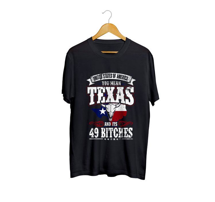 United Texans Hub Black Texas T-Shirt image 1