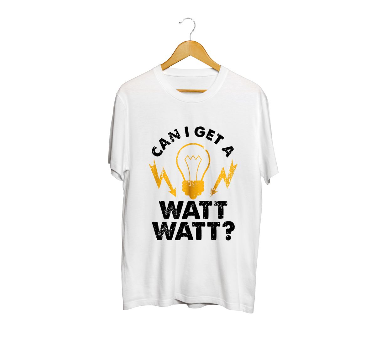Proud Electricians Society White Watt T-Shirt image 1