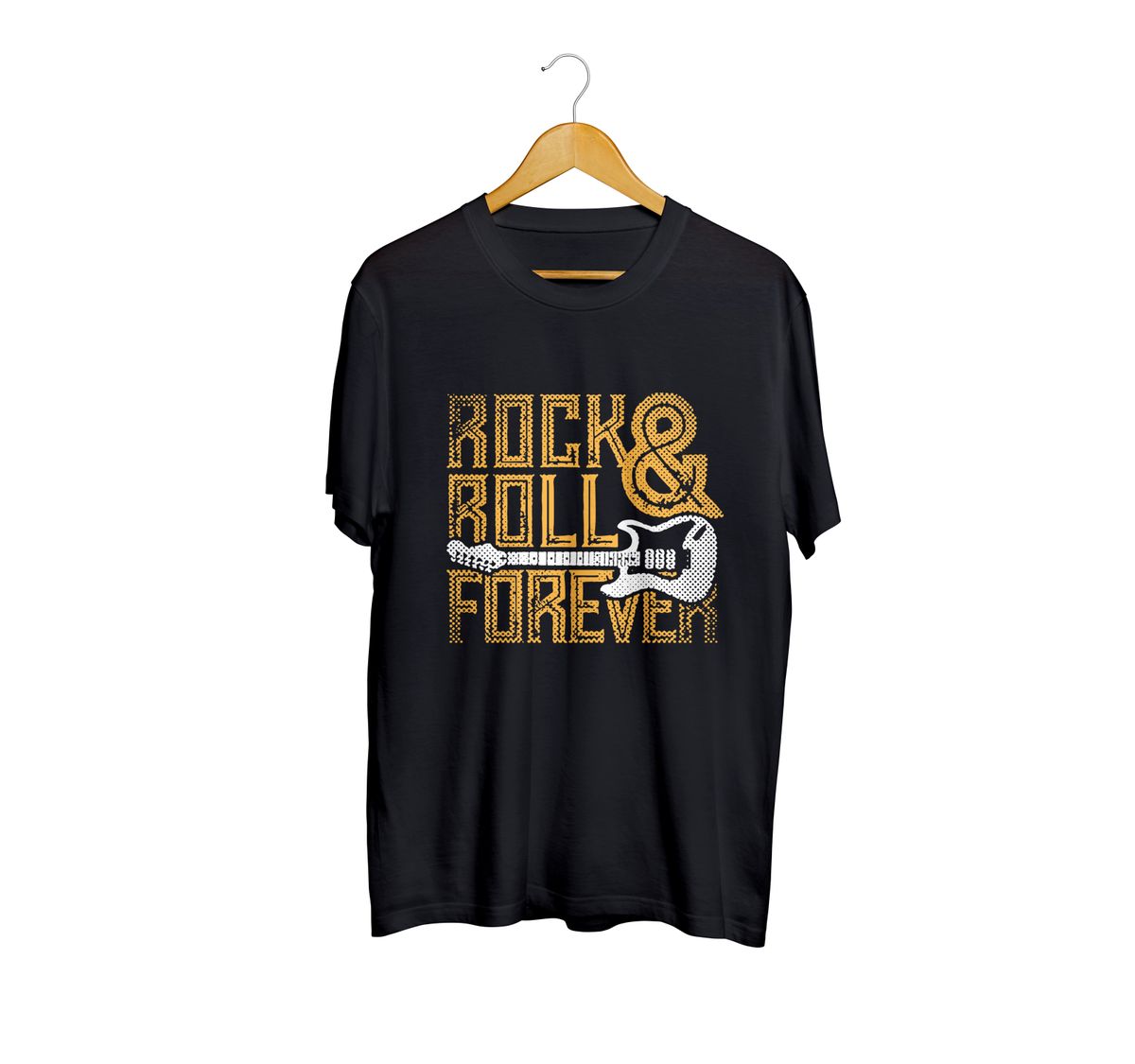 Classic Rock Society Black Forever T-Shirt image 1