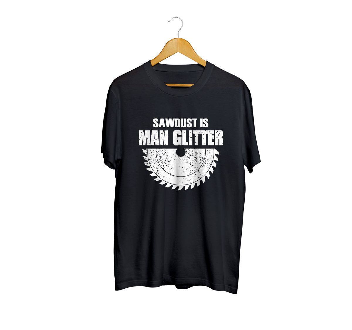 The Chisel Club Black Glitter T-Shirt image 1