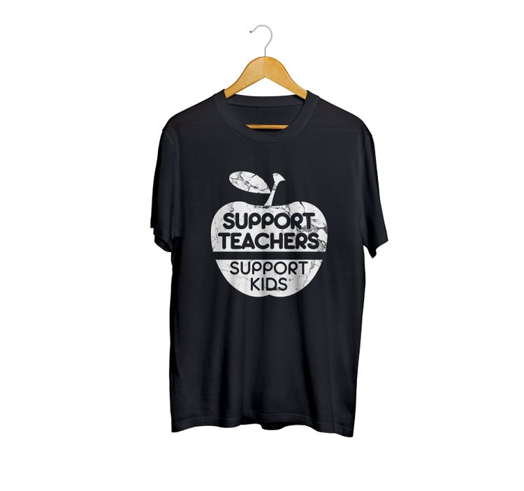 United Teachers Club Black Support T-Shirt image 1