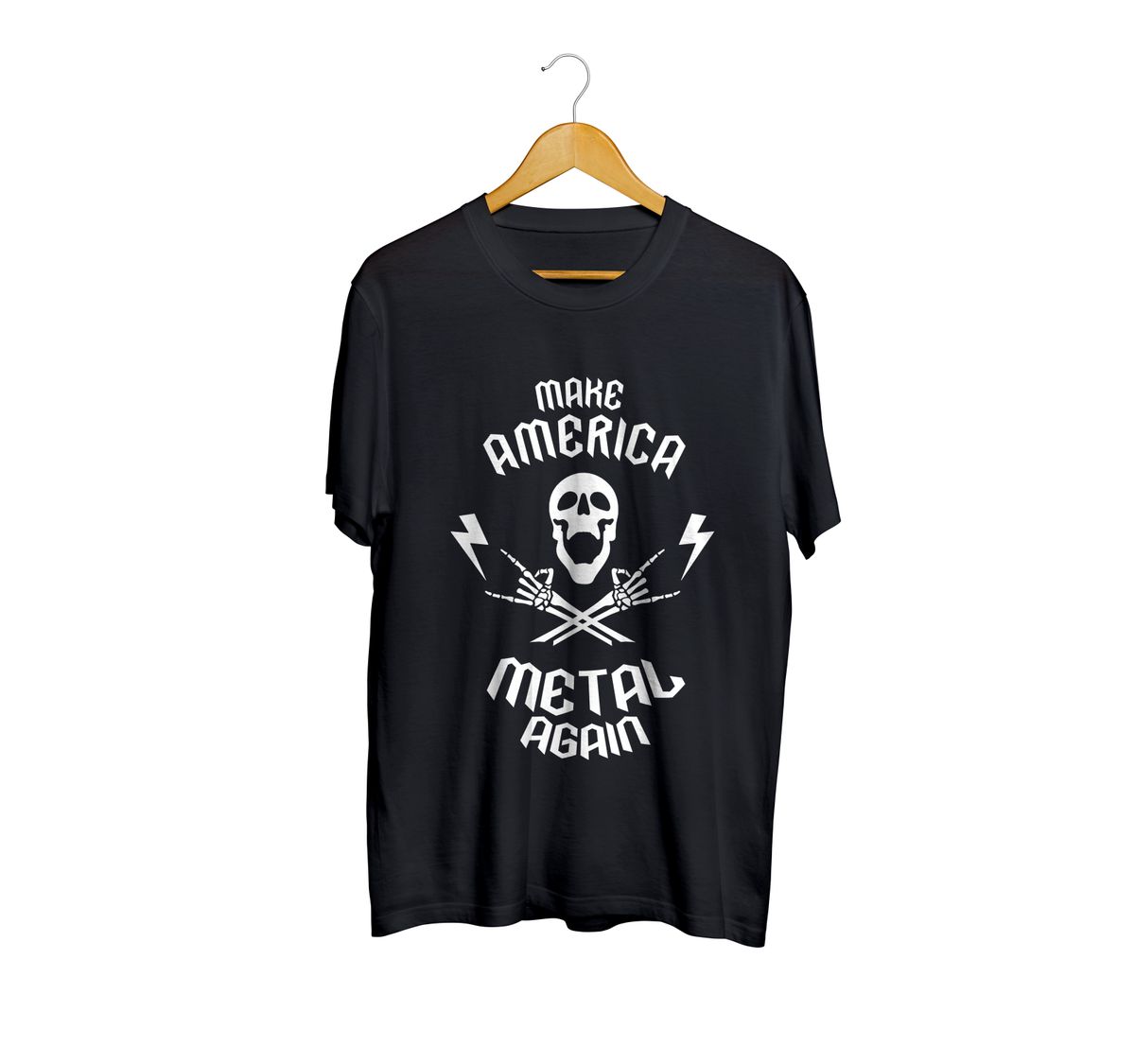 Metalheads Hub Black Make T-Shirt image 1