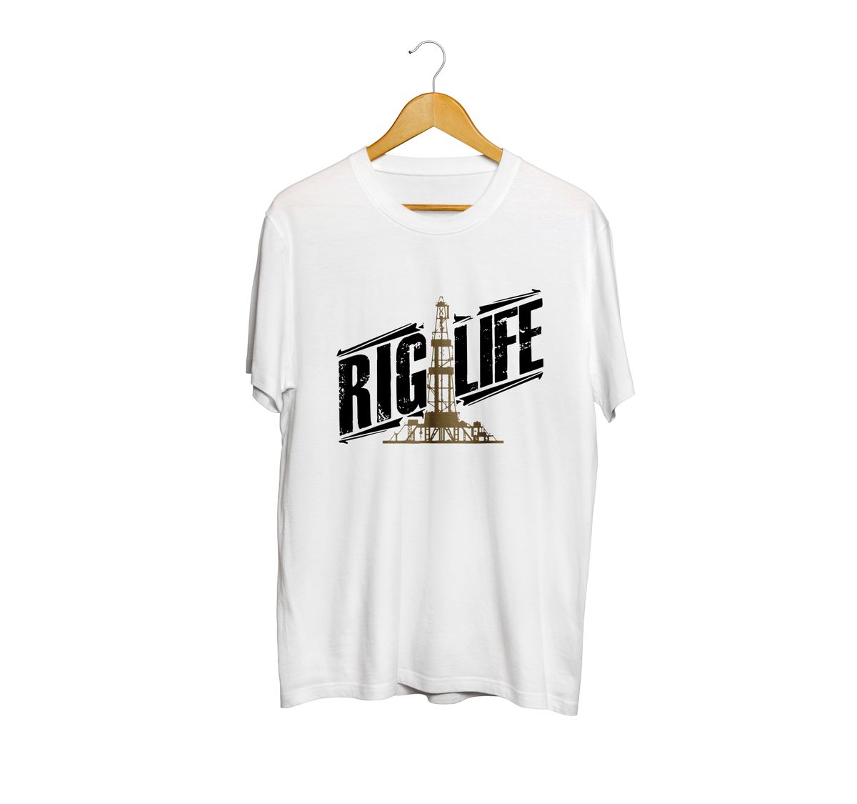 The Drillers Club White Life T-Shirt image 1