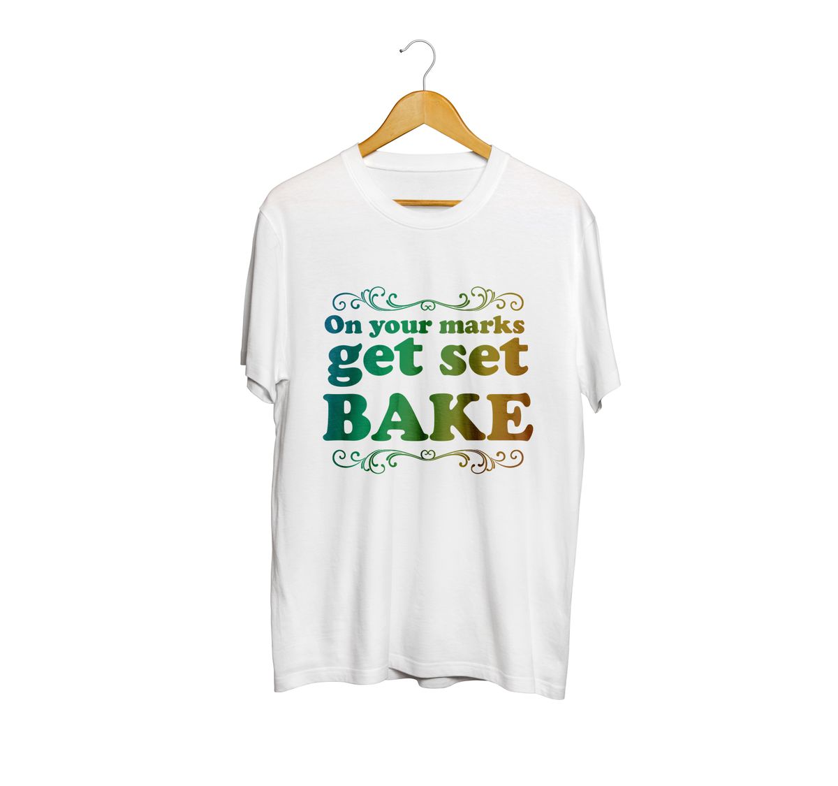 The Bakeaholics Club White Bake T-Shirt image 1