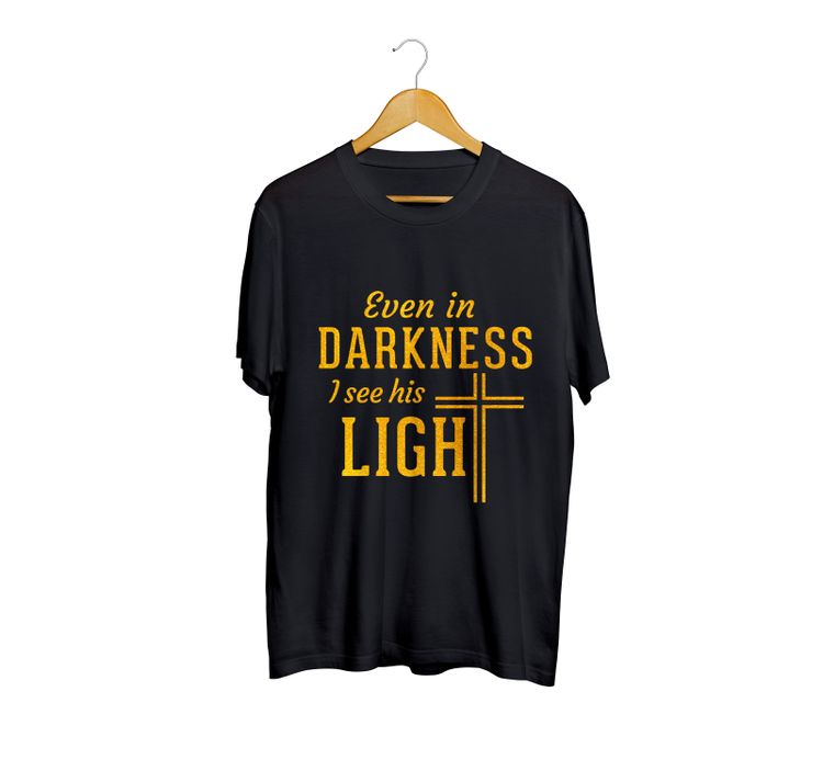 United Christian Club Black Light T-Shirt image 1