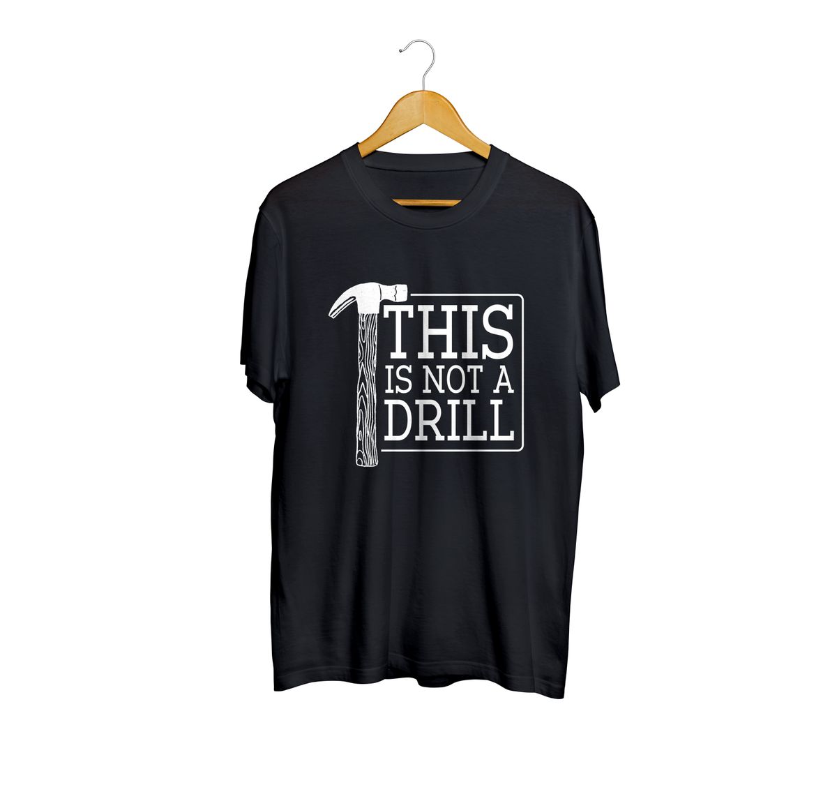 The Chisel Club Black Drill T-Shirt image 1