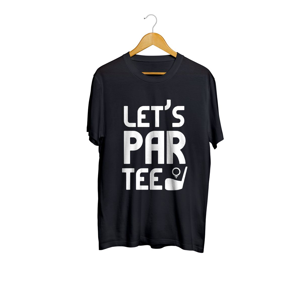 We Heart Golf Black Partee T-Shirt image 1
