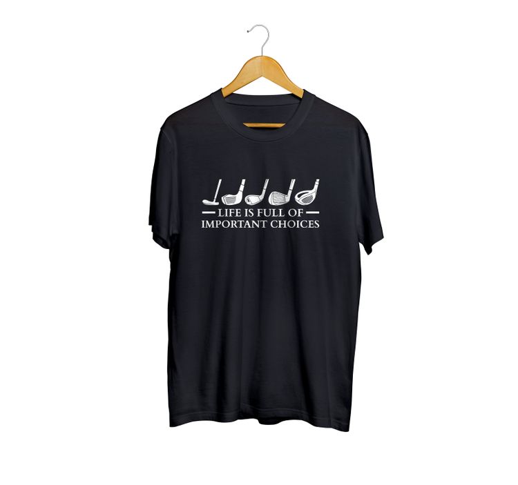 We Heart Golf Black Exclusive T-Shirt image 1