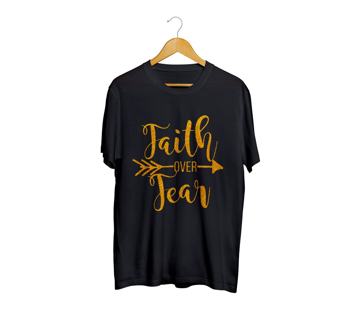 United Christians Forever Black Faith T-Shirt image 1