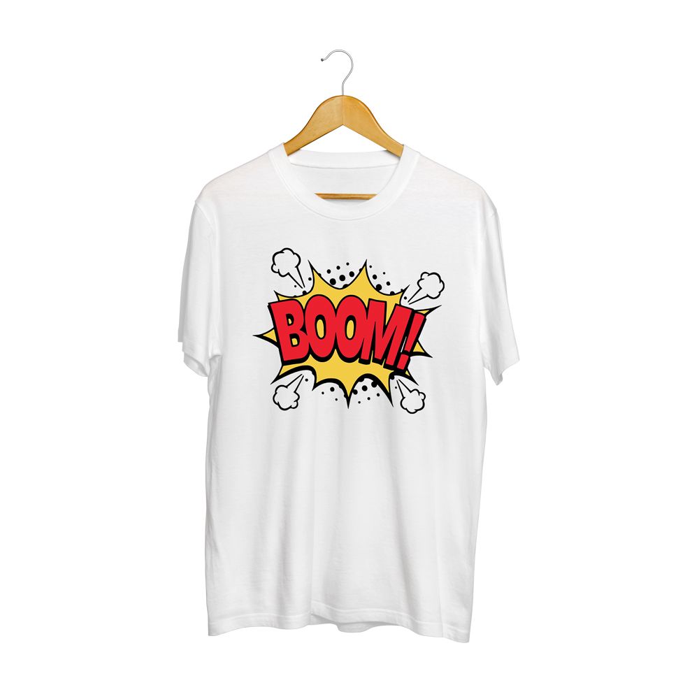 Fan Made Fits White Boom T-Shirt image 1