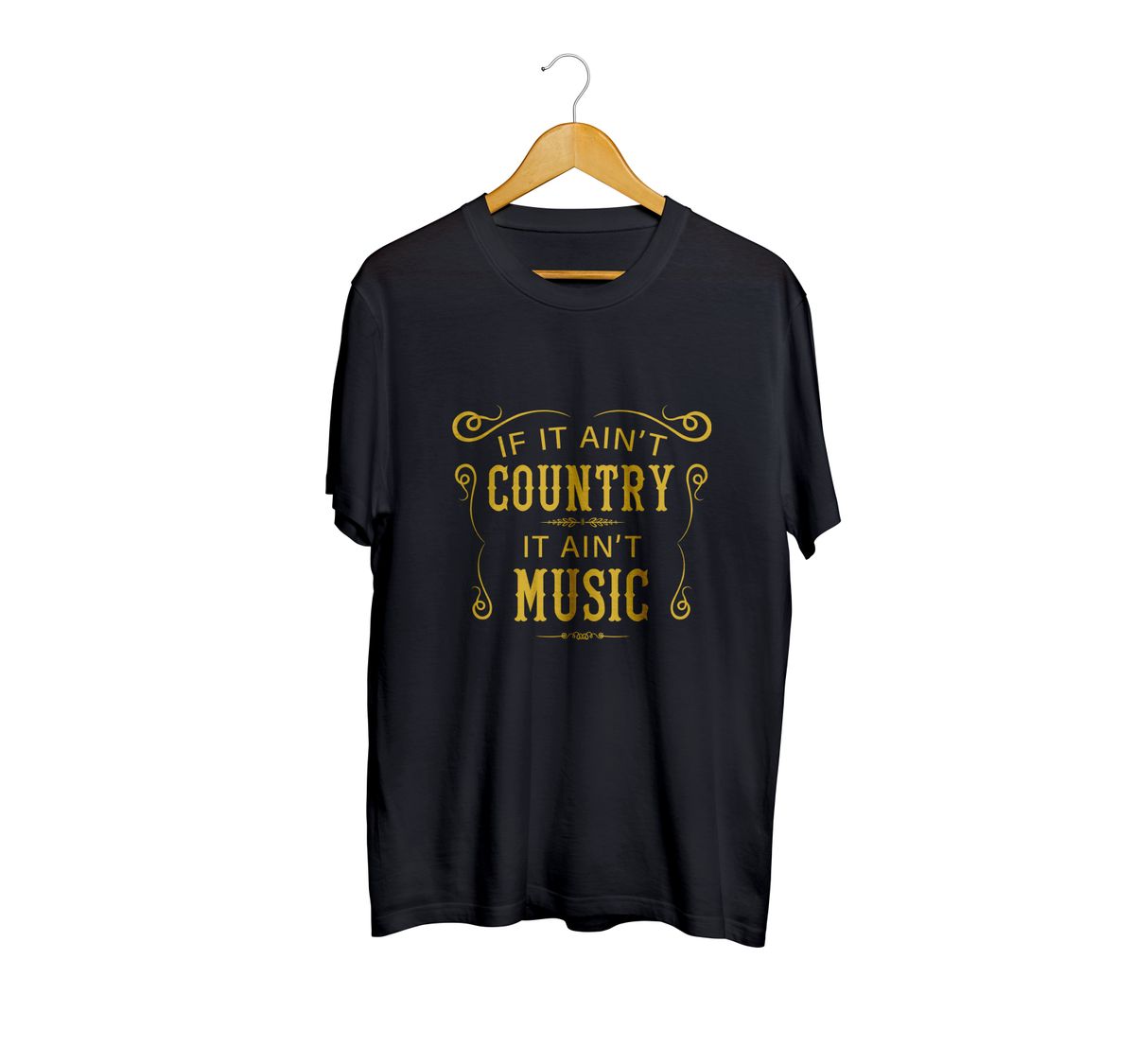 Country Fans Club Black Exclusive T-Shirt image 1