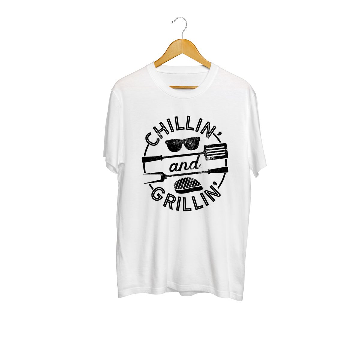 Fan Made Fits Barbeque White Chillin T-Shirt image 1