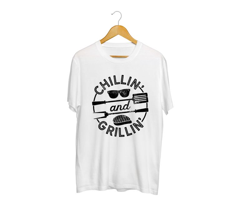 Fan Made Fits Barbeque White Chillin T-Shirt image 1