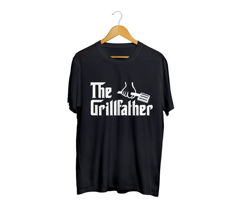 Fan Made Fits Barbeque Black Grillfather T-Shirt image 1