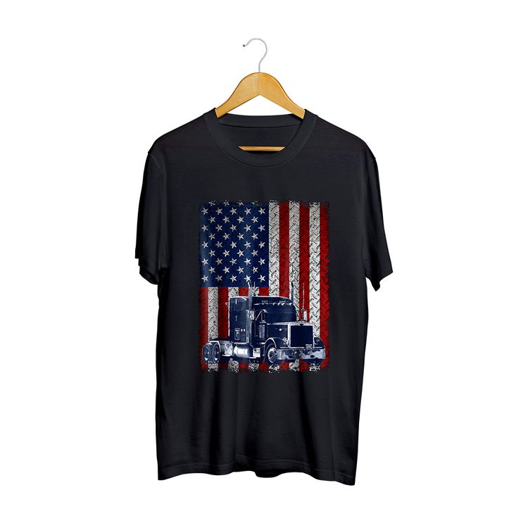 Fan Made Fits Trucker Black Flag T-Shirt image 1