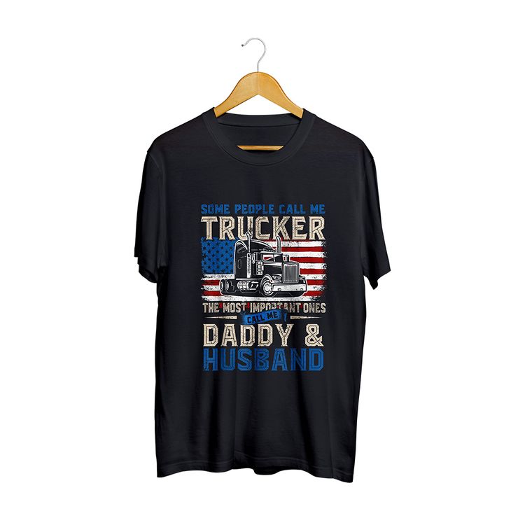 Fan Made Fits Trucker Black Exclusive T-Shirt image 1