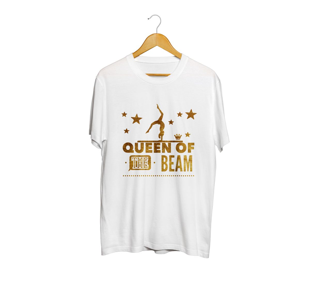 Fan Made Fits United Gymnasts Club White Queen T-Shirt image 1