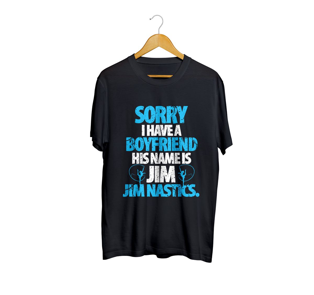 Fan Made Fits United Gymnasts Club Black Jim T-Shirt image 1