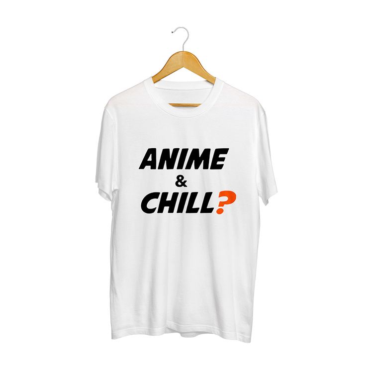 Fan Made Fits Anime White Anime T-Shirt image 1