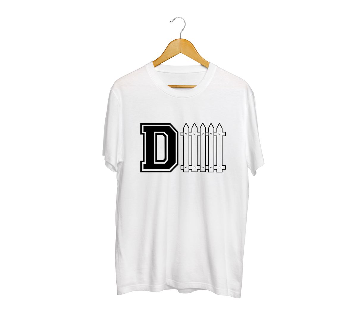 Fan Made Fits Football White DFence T-Shirt image 1