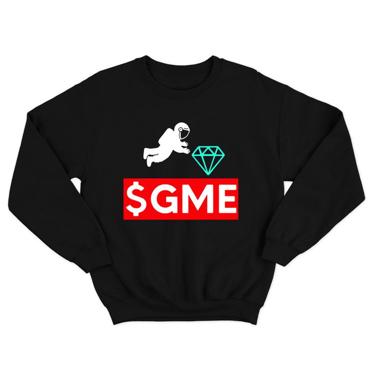 Fan Made Fits Stock Black GME Hoodie image 1