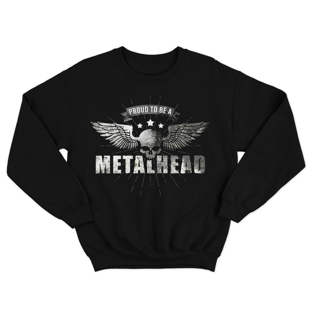 Fan Made Fits Metalheads Hub Black Proud Sweatshirt image 1