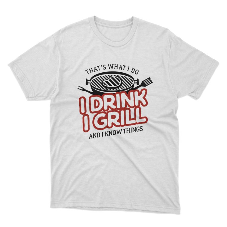 Fan Made Fits United BBQ Nation 2 White Grill T-Shirt image 1