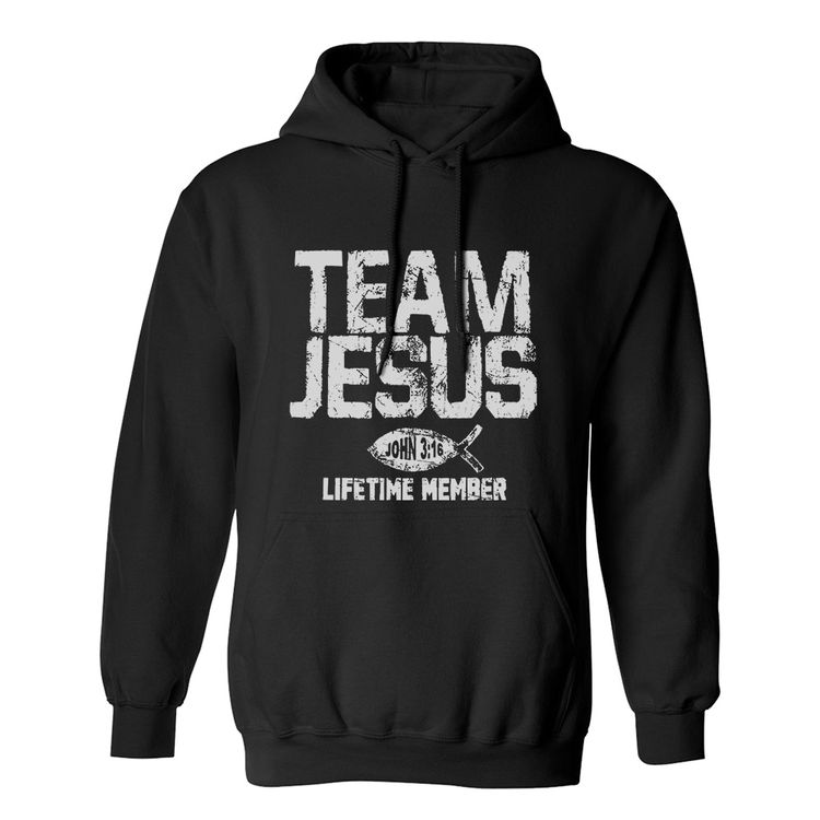 Fan Made Fits Contemporary Christian Music 2 Black Team Hoodie image 1