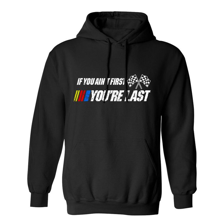 Fan Made Fits Stock Car Nation 2 Black Last Hoodie image 1