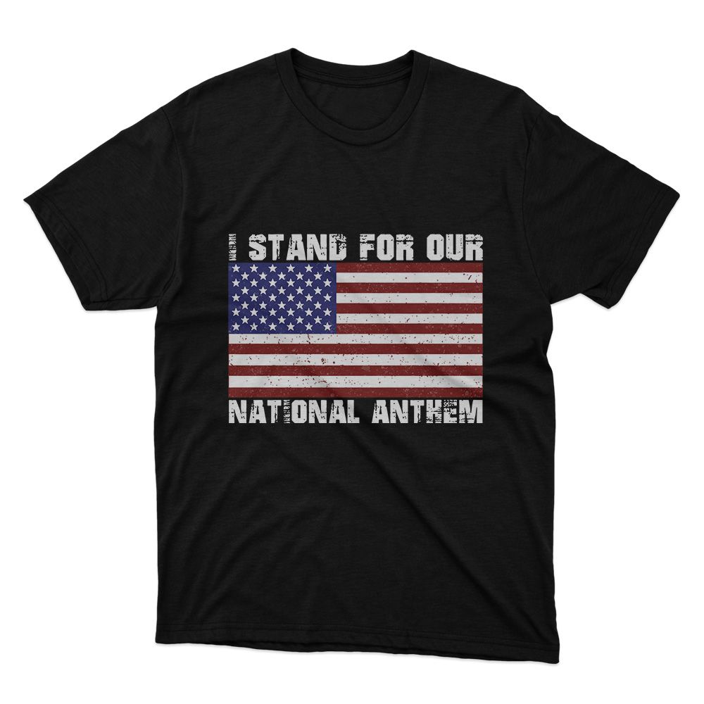 Fan Made Fits Military Black Stand T-Shirt image 1
